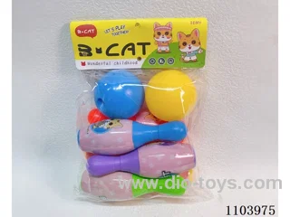Bowling Set (6 bowling balls +2 round balls)