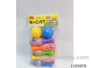 Bowling Set (10 bowling balls +2 round balls)