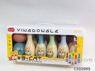 Bowling Set (10 bowling balls +2 round balls)