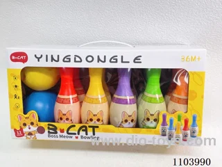 Bowling Set (10 bowling balls +2 round balls)