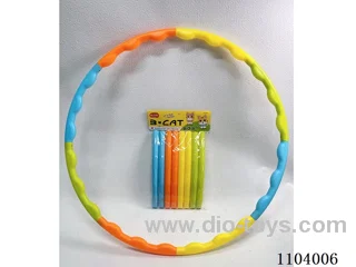 Put together a hula hoop