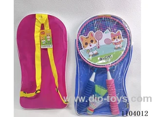 Iron ring badminton racket sponge handle