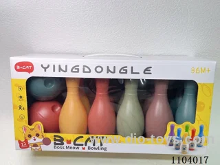 Bowling Set (10 bowling balls +2 round balls)