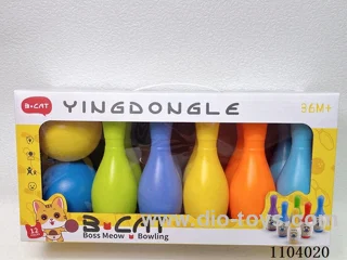 Bowling Set (10 bowling balls +2 round balls)