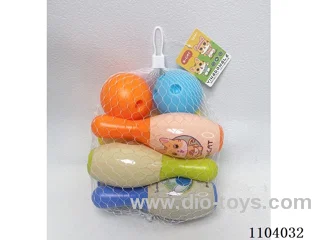 Large Bowling Set (6 bowling balls +2 round balls)