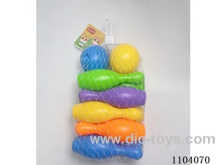 14CM small bowling ball (10 bowling balls +2 round balls)