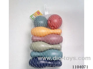 Bowling Set (10 bowling balls +2 round balls)