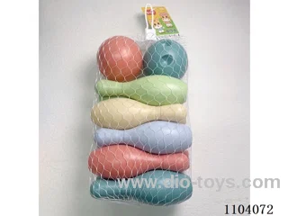 Bowling Set (10 bowling balls +2 round balls)