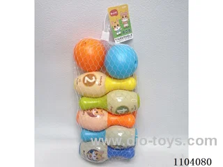 Bowling Set (10 bowling balls +2 round balls)