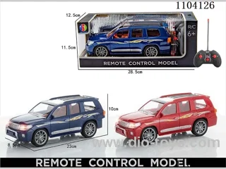 1:18 4ch rc car with light not included battery