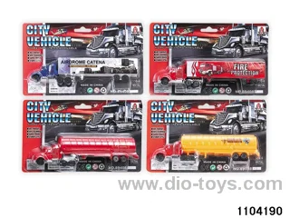 Alloy Sliding Car in Blister card