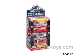 Alloy Sliding Car in display box