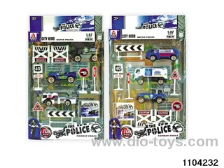 Skid Row Police Combination in window box