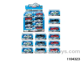 1:43 Pull back Car in display box