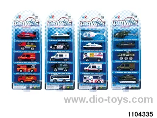 1:64 Alloy Scooter （5pcs）in clam shell
