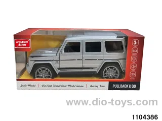 1:24 Alloy Pull Back Car (Included Electricity) in window box