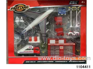Airport portfolio in window box
