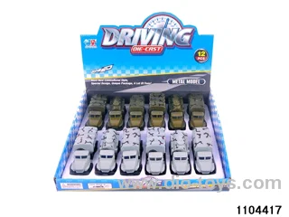 Alloy Pull Back Car in display box