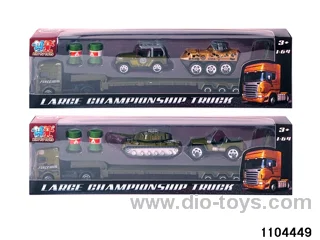 European head military trailer in window box