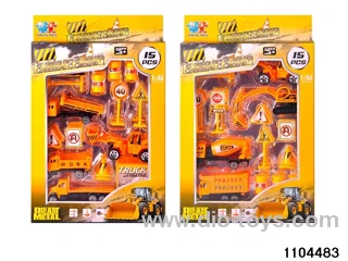 15pcs Engineering Combination in window box
