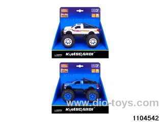 Alloy Pull-Back Car (Electricity Included) in display box
