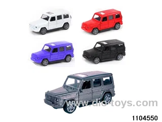 1:32 Alloy Pull Back Car in window box