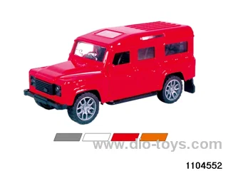 1:32 Alloy Pull Back Car in window box