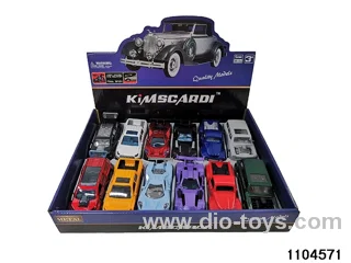 Alloy Pull Back Car in display box