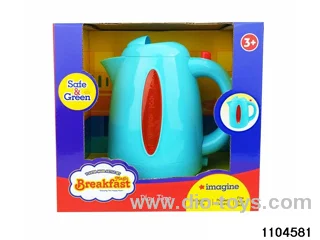 Breakfast machine kettle with light in window box