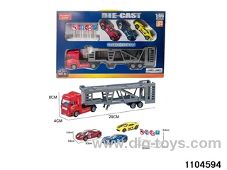 Alloy Pull Back Car in window box