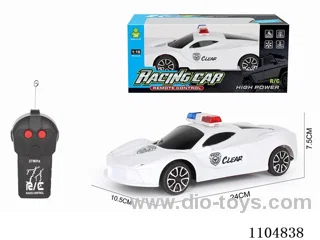 1:18 2ch rc car with light not included battery
