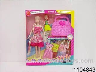11.5inch with 3inch doll in window box