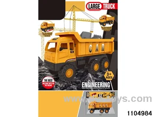 sliding engineering vehicles in PP bag with header