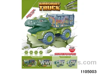 sliding engineering vehicles in window box