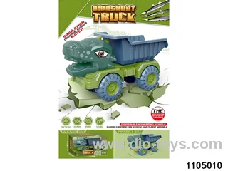 sliding engineering vehicles in window box