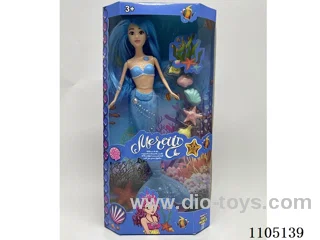 11 inch Barbie with light included 3 batteries