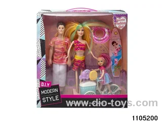 11.5 inch doll set in window box