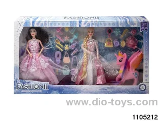 11.5 inch 9 jointed doll set in window box