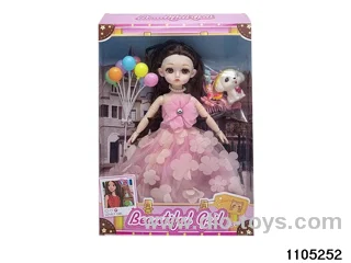 12 inch doll set in window box