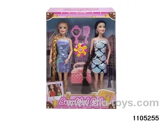 11.5 inch doll set in window box