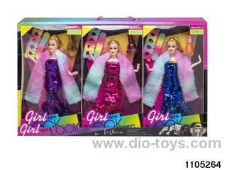 11.5 inch doll set in display box