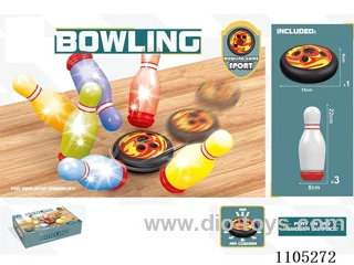Puck impact bowling