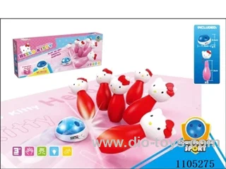 KT Cat bowling ball with sound and light