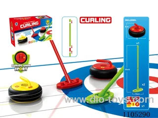 Electric curlers with two ice brushes