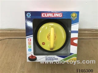 Electric curling (with lights)