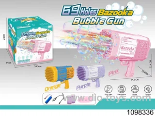 69 hole bazooka bubble charging bubble machine