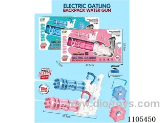 Gatling Backpack Water Gun (Rechargeable version)