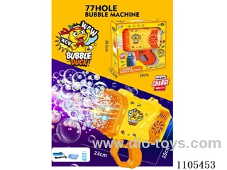 Rocket Bubble Gun (77 holes, rechargeable version)
