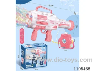 45K hole three cylinder bubble machine with backpack (with 2 bottles of bubble liquid 100ml,1200mAh/3.7V lithium battery,USB charging cable, screwdriver, strap)