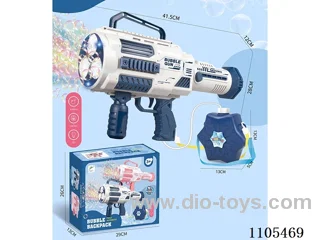 45K hole three cylinder bubble machine with backpack (with 2 bottles of bubble liquid 100ml,1200mAh/3.7V lithium battery,USB charging cable, screwdriver, strap)